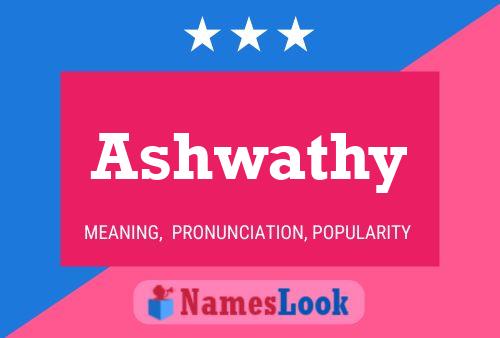 Affiche de nom Ashwathy