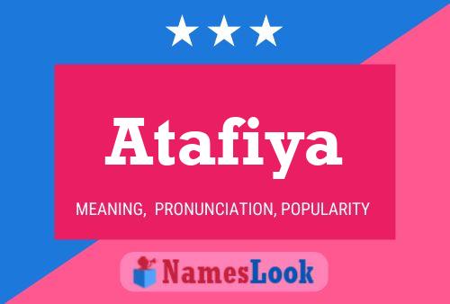 Affiche de nom Atafiya