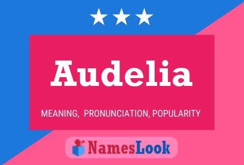 Affiche de nom Audelia