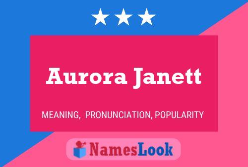 Affiche de nom Aurora Janett