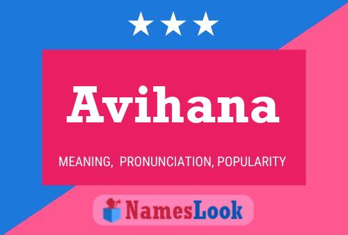 Affiche de nom Avihana