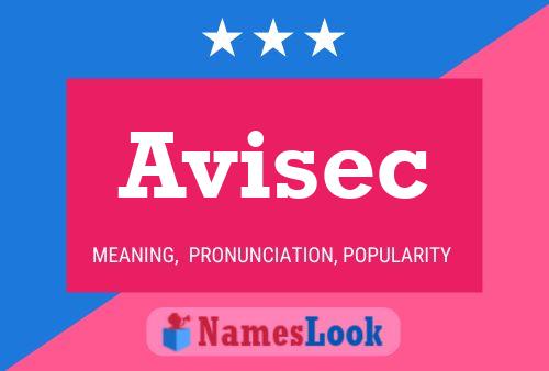 Affiche de nom Avisec