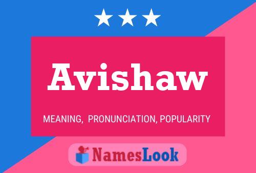 Affiche de nom Avishaw