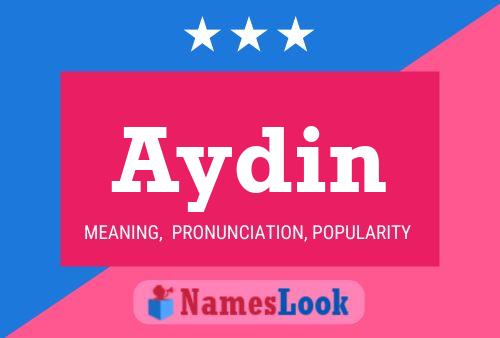 Affiche de nom Aydin