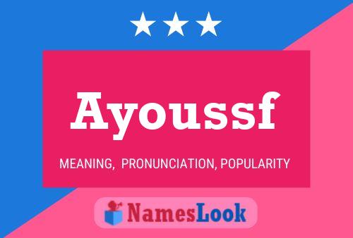 Affiche de nom Ayoussf