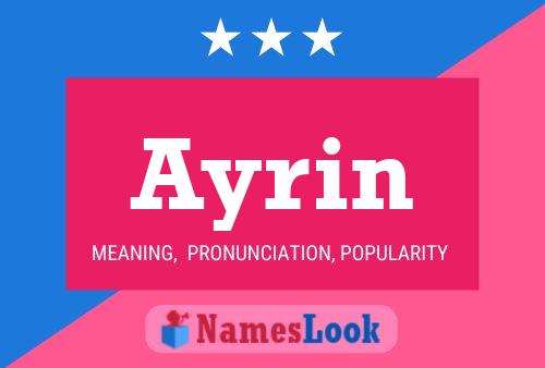 Affiche de nom Ayrin