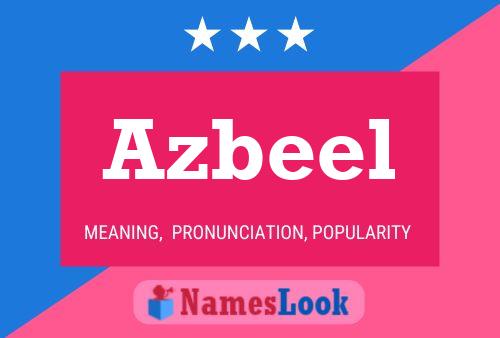 Affiche de nom Azbeel