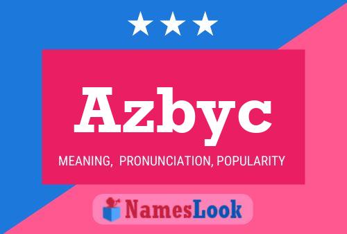 Affiche de nom Azbyc