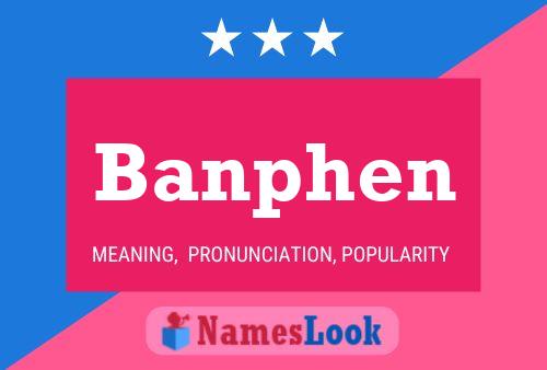 Affiche de nom Banphen