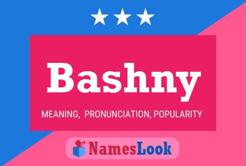 Affiche de nom Bashny