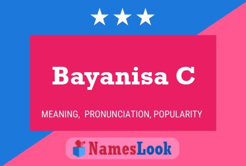 Affiche de nom Bayanisa C