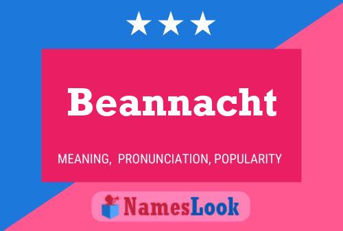 Affiche de nom Beannacht