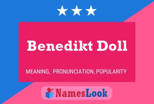 Affiche de nom Benedikt Doll