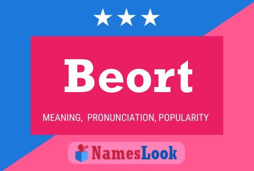 Affiche de nom Beort