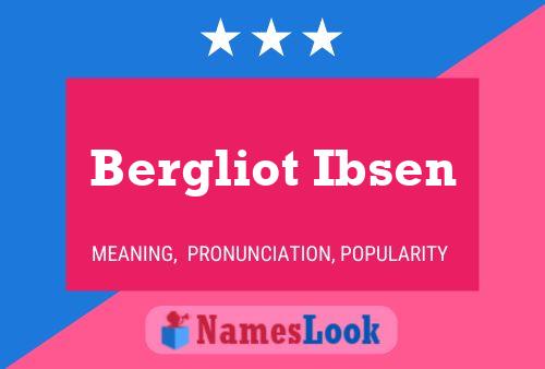 Affiche de nom Bergliot Ibsen