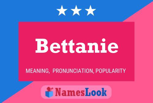 Affiche de nom Bettanie