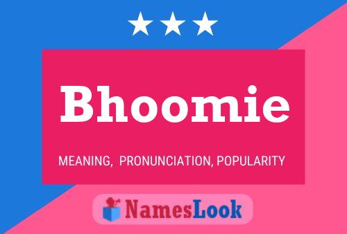 Affiche de nom Bhoomie