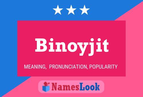 Affiche de nom Binoyjit