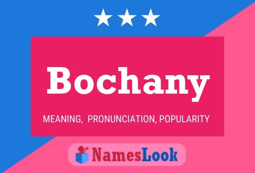 Affiche de nom Bochany