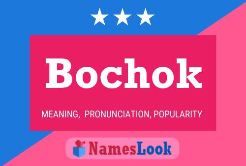 Affiche de nom Bochok