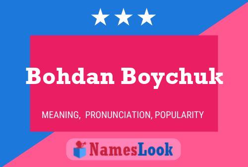 Affiche de nom Bohdan Boychuk