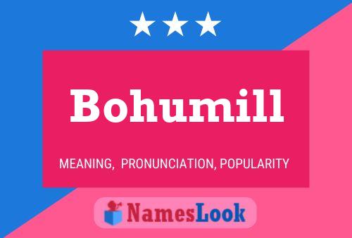 Affiche de nom Bohumill