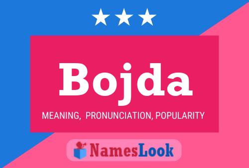 Affiche de nom Bojda