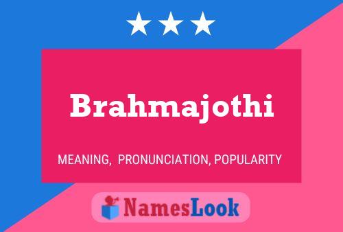 Affiche de nom Brahmajothi