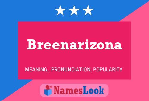 Affiche de nom Breenarizona