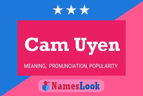 Affiche de nom Cam Uyen