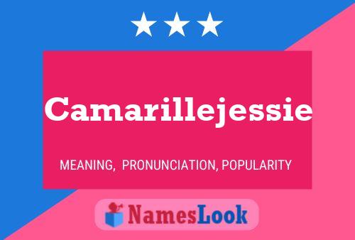 Affiche de nom Camarillejessie