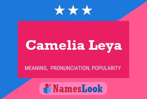 Affiche de nom Camelia Leya