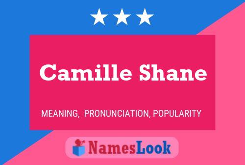 Affiche de nom Camille Shane