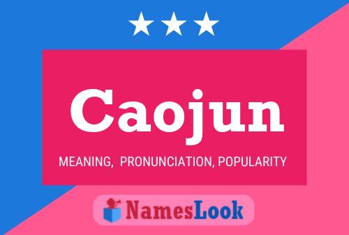 Affiche de nom Caojun