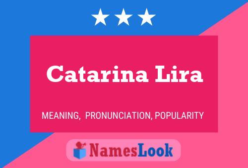 Affiche de nom Catarina Lira