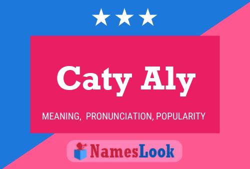 Affiche de nom Caty Aly