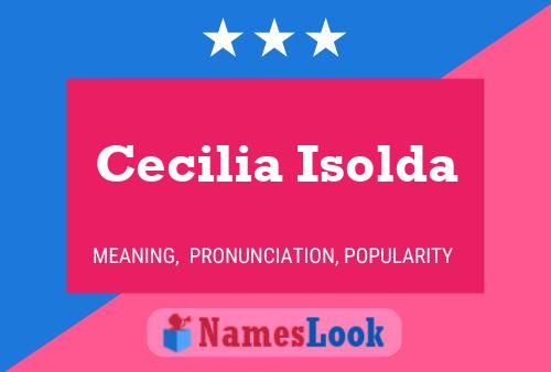 Affiche de nom Cecilia Isolda