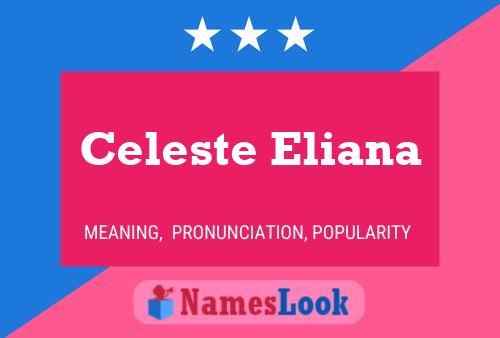 Affiche de nom Celeste Eliana