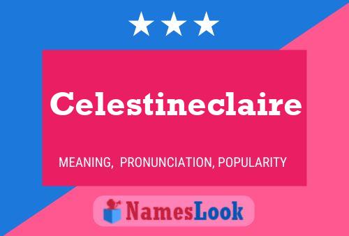 Affiche de nom Celestineclaire