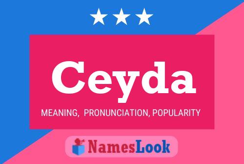 Affiche de nom Ceyda