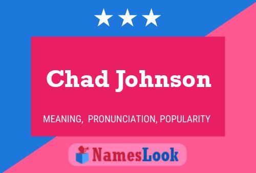 Affiche de nom Chad Johnson