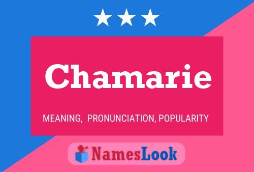 Affiche de nom Chamarie