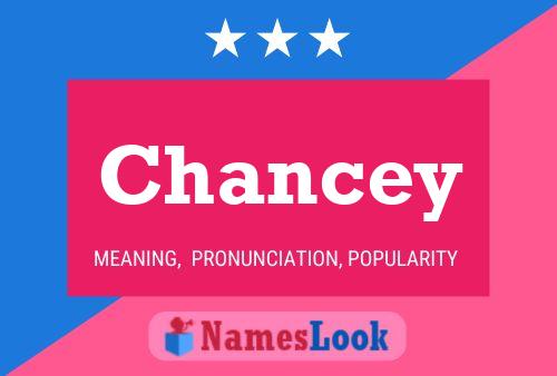 Affiche de nom Chancey