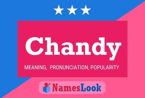 Affiche de nom Chandy