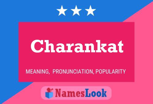 Affiche de nom Charankat