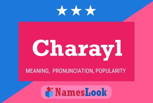 Affiche de nom Charayl