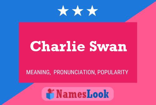 Affiche de nom Charlie Swan