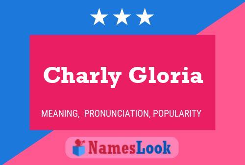 Affiche de nom Charly Gloria