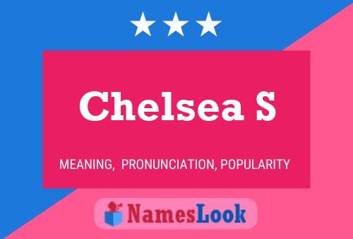 Affiche de nom Chelsea S