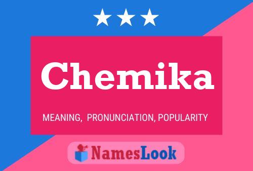 Affiche de nom Chemika